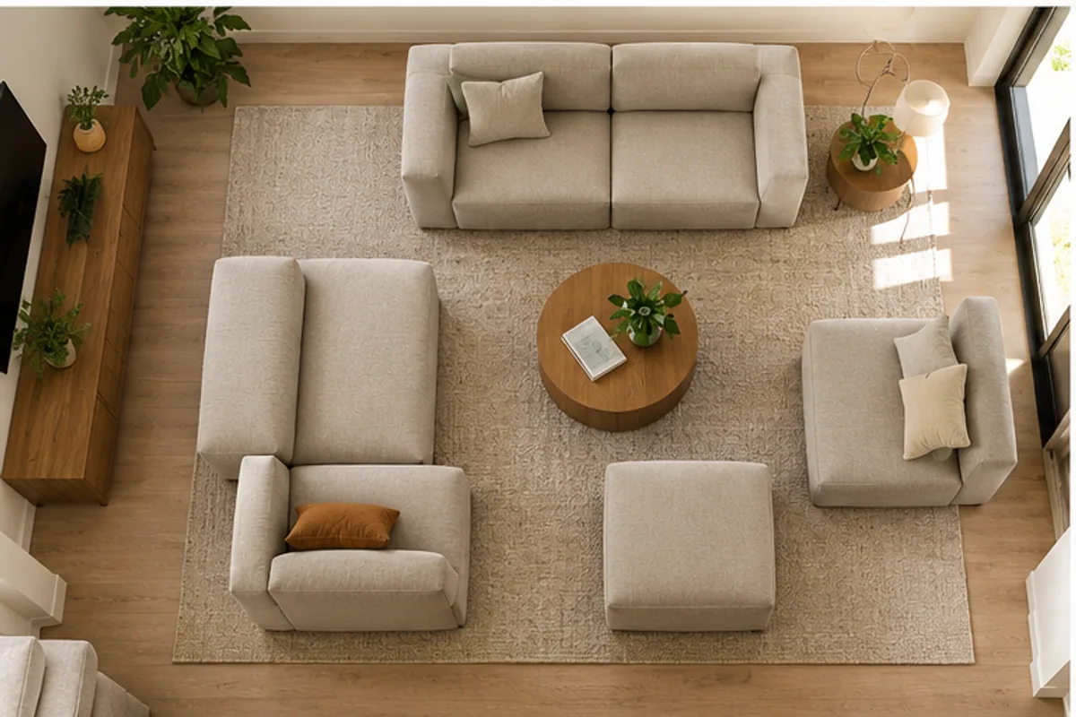 Sofa and home living selection